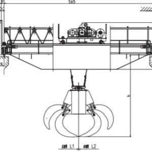Grab Crane for Garbage